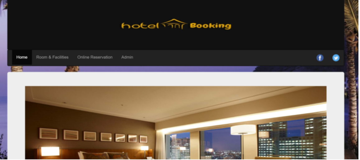Download Online Hotel Booking system project In PHP With Source Code download for free